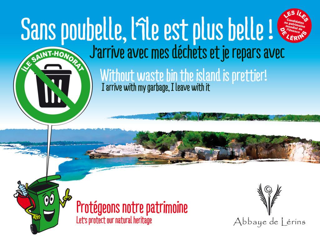 Lérins sans poubelles