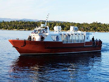 Our boats for the Lérins Islands - Shuttles from Cannes Our boats for the Lérins Islands - Shuttles from Cannes